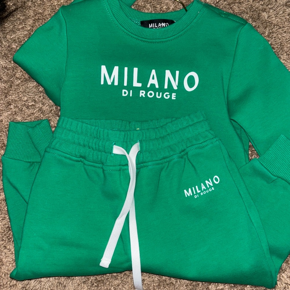 Baby Milano set , jogger sweatsuit